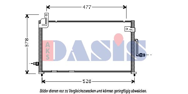 AKS DASIS kondensatorius, oro kondicionierius 512014N